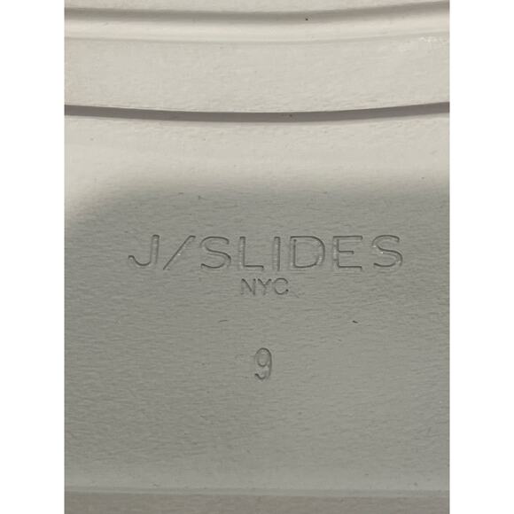 J Slides Women’s Winny Nappa Leather Tassel Metallic Loafer Shoes Size 9 Gold - Picture 7 of 7